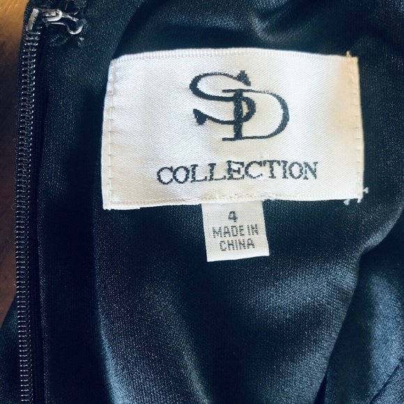 SD Collection Little Black Dress Fit Flare Cocktail Holiday Party - Picture 7 of 11